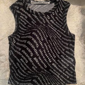 Alexander Wang Mesh Top